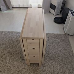 【取引中】IKEA　折りたたみテーブル　ノールデン　の画像