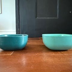 バンブー食器　大小　2セットの画像