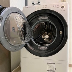 SHARP シャープ　ドラム式洗濯乾燥機 ES-S7F】の画像