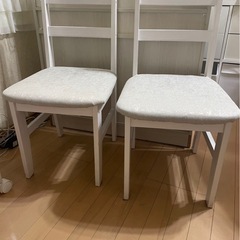 お話し中　北欧系　ダイニングチェア3脚セットの画像