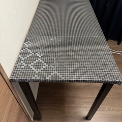 パソコンデスク 広め　140×60 無料 天板美品　8/5-8/7引取り限定の画像