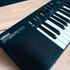 【動作品】YAMAHA レトロ シンセサイザー PSR-11の画像
