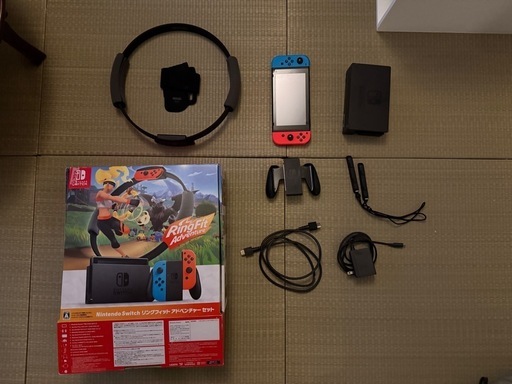 Nintendo Switch Ring Fit Adv セット　arms 付 Nintendo Switch Ring Fit Adv セット arms 付