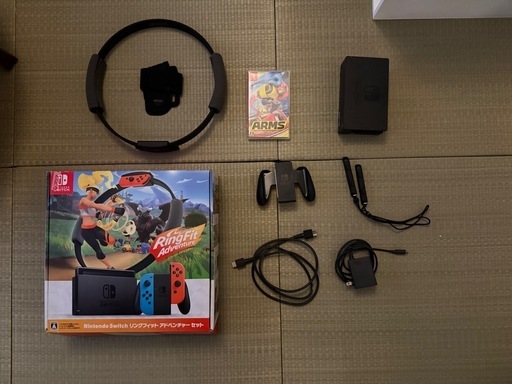 Nintendo Switch Ring Fit Adv セット　arms 付