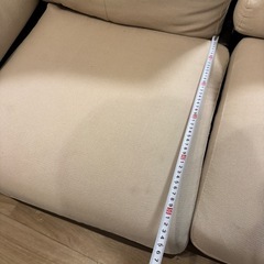 【8/20まで】2人掛けソファ（横幅130cm）の画像