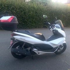 pcx125 jf28 リアボックス付きの画像