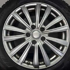 【YOKOHAMA ice GUARD iG60 215/55R17】スタッドレス【Weds VELVA TESALIA 17インチ 7J5HPCD114.3+40】21年製 クラウン等　(STA012)の画像