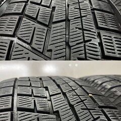 【YOKOHAMA ice GUARD iG60 215/55R17】スタッドレス【Weds VELVA TESALIA 17インチ 7J5HPCD114.3+40】21年製 クラウン等　(STA012)の画像