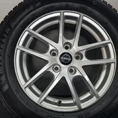 走行短め【MICHELIN X-ICE SNOW 205/65R16】スタッドレス【日産 純正ホイール 16インチ 6J5HPCD114.3+45】22年製 セレナ/C27/C28等(STA011)の画像
