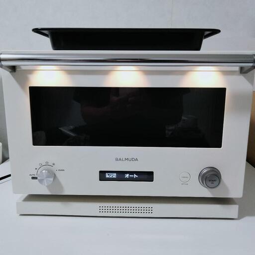 BALMUDA K04A ホワイト オーブンレンジ 2019年製 BALMUDA The Range K04A-WH [ホワイト] オーブンレンジ