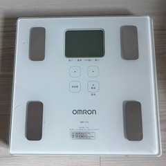omuron体重計の画像