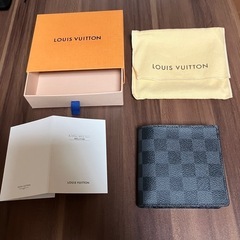 ルイビトン　二つ折り財布の画像