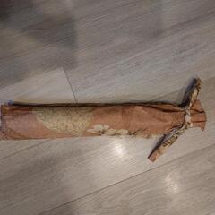 日本舞踊　傘　青の画像