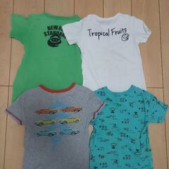 ⚠️最終値下げ→値引き対応不可⚠️半袖Tシャツ4枚セット(120)②の画像