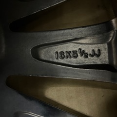 値下げ⭐️格安（美品•中古）アルミホイール16インチセットの画像