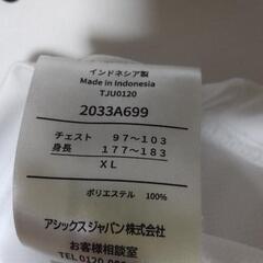 ASICSTシャツＸＬ4枚まとめ売りの画像
