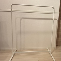 【美品】IKEA ハンガーラック 
白の画像