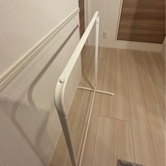【美品】IKEA ハンガーラック 
白の画像
