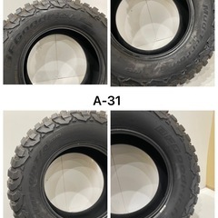 [極上]BFGoodrich Mud-Terrain  KM3 BFグッドリッチ 285/70R17 17インチ 19年製9分山 4本 中古相場 ¥ 55,000クレジット決済可の画像