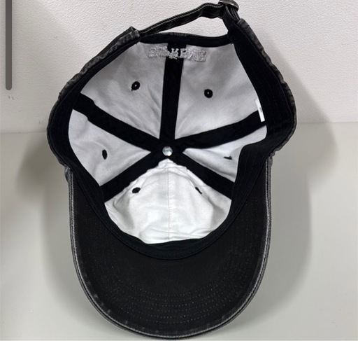 帽子 Supreme Pigment Coated S Logo 6-Panel "Black"