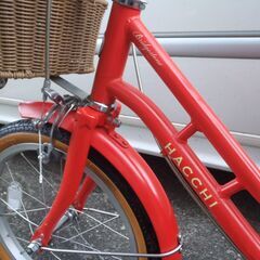 ブリジストン製　高級幼児用自転車　ハッチ　HACCHI　16インチ　補助輪　取説つきの画像