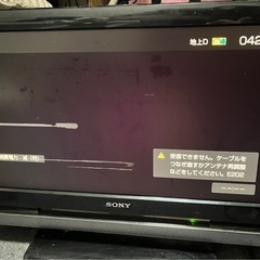 液晶テレビの画像