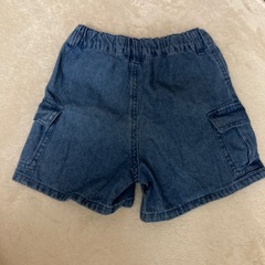 未使用　リトルウィークエンド　ショートパンツ　80 80サイズ　80cm デニムの画像