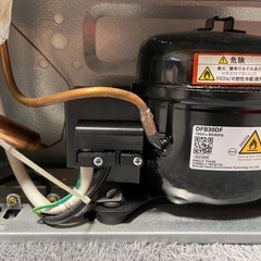 美品・冷蔵庫 PRC-B051D-B 2023年製46Lブラック の画像
