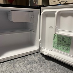 美品・冷蔵庫 PRC-B051D-B 2023年製46Lブラック の画像