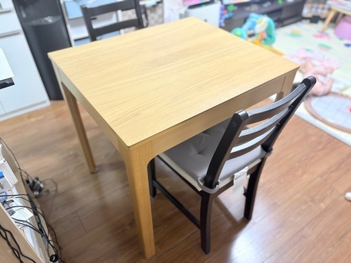 8/18〜21引取限定🌿IKEA伸縮ダイニングテーブル【交渉OK】 (❆ S