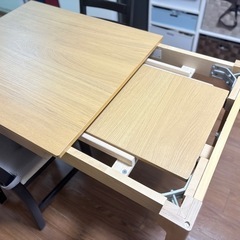 【決定しました】8/18〜21引取限定🌿IKEA伸縮ダイニングテーブル【交渉OK】の画像
