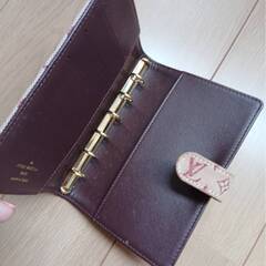受付終了【無料】ルイ・ヴィトン（Louis Vuitton）手帳カバー／６穴バインダー式（月島手渡し）の画像