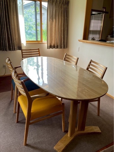 美品！ダイニング6点セット