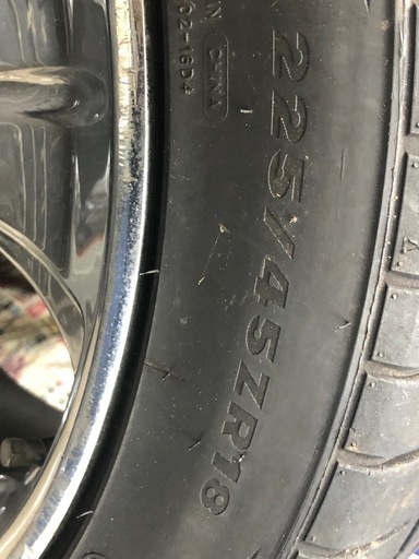 ホイールタイヤセット
