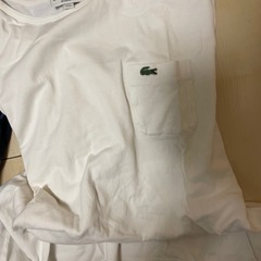 ラコステ　デニムワンピース　tシャツの画像