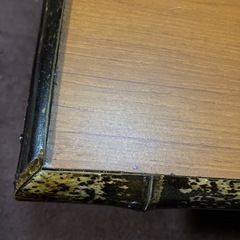 頑丈な竹のミニテーブル　31.5センチの画像