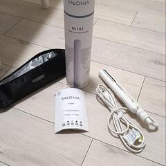 SALONIA ミニストレートアイロン　美品の画像