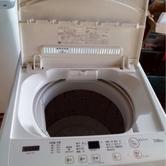 【美品】ヤマダ電機 7kg 洗濯機 風乾燥 2021年製 北陸圏のみ配送可の画像