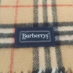 BURBERRY ノバチェック ストール 大判 ロゴ刺繍の画像