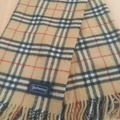 BURBERRY ノバチェック ストール 大判 ロゴ刺繍の画像