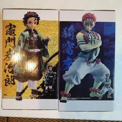 新品鬼滅の刃 炭治郎、猗窩座フィギュアの画像