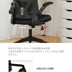 多機能メッシュチェアの画像
