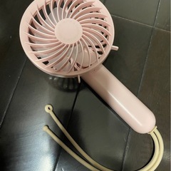Toffy 首掛けファン ハンズフリーファン 冷却モード付き おまけでもう１つハンディファンおつけします。の画像