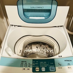 日立洗濯機　NW-5SRの画像