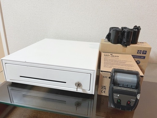 キャッシュドロア レシートプリンターセット レジ レジスター