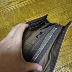 PORTER  長財布　フリースタイル  長財布　キャメル　ダメージ有りの画像
