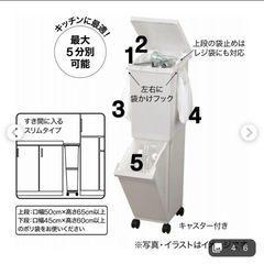 ニトリ　ゴミ箱の画像