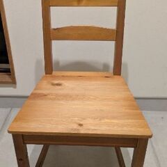 【早いもの勝ち】IKEAイケア　JOKKMOKKヨックモック　椅子2脚のみ 4,000→3,000の画像