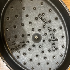 ストウブ　オーバル　29センチ　美品の画像