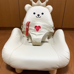 美品 ピープル 【ベビーから大人まで使えるイス】 Teddy Hug (テディ ハグ) KG-010の画像